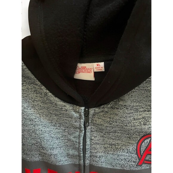 Marvel Avengers Assemble Hoodie Sweatshirt Youth XL (14-16) Hulk Iron Man New - Picture 5 of 10